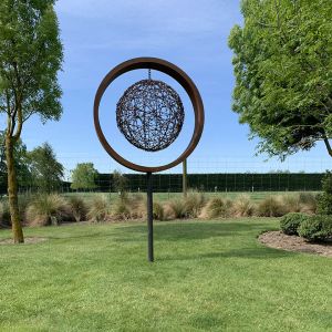 moon gate sculpture